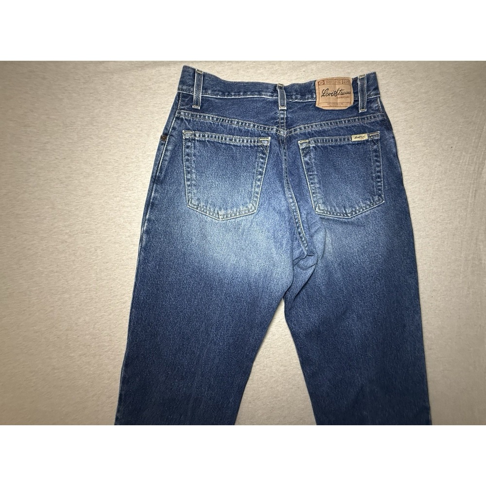 levis strauss signature jeans Medium Wash Size 10 Long - Picture 10 of 11